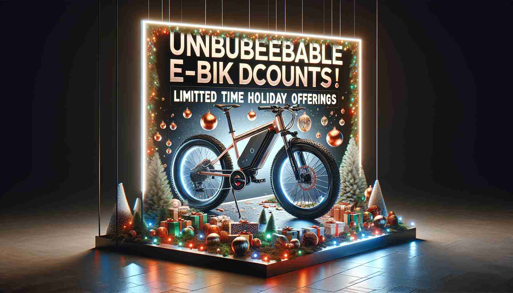 Unbelievable E-Bike Discounts! Limited Time Holiday Offerings!