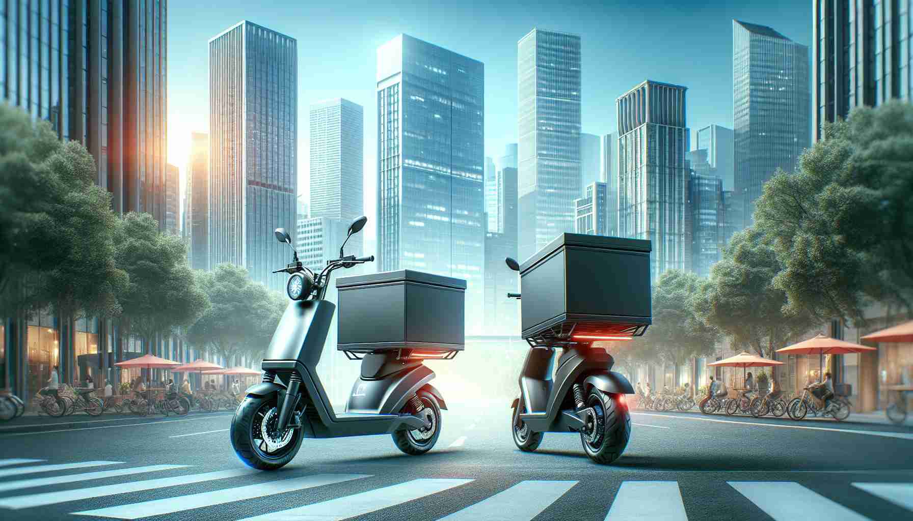 Introducing Cutting-Edge Delivery Scooters by Volt Urban