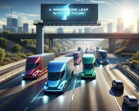 A Shocking Leap into the Future! The First Electric Lorries Hit the Road.