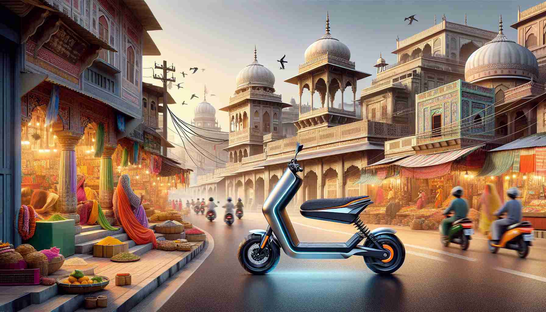 Electric Revolution in India! Discover the Stylish New E-Scooter.