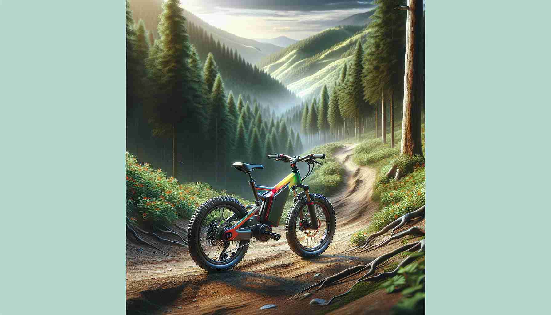 Exciting Ride: Discover the Adventure with the Electric Mountain Bike for Kids!