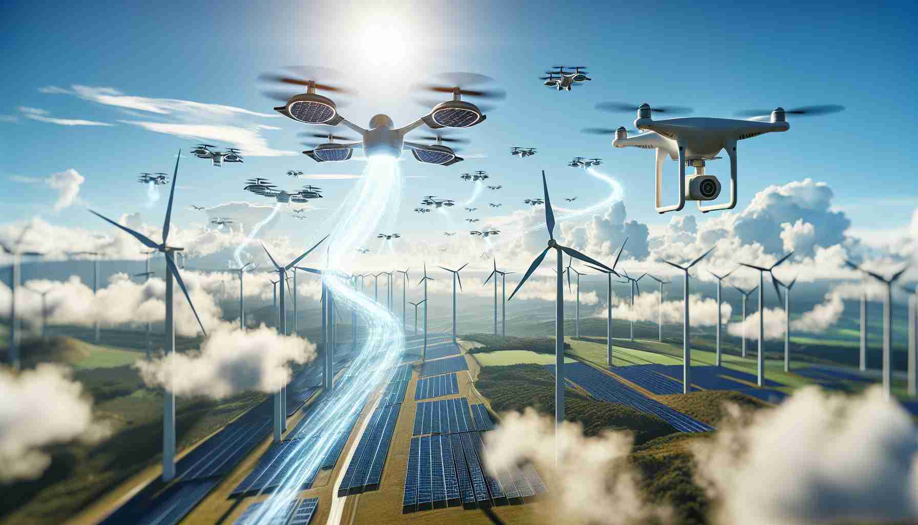 The Sky's the Limit! How Drones are Revolutionizing Renewable Energy