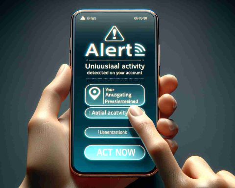 Create a high-resolution, realistic image of a digital notification advising that there has been unusual activity detected on an account and that immediate action is needed. The notification should be clearly visible, possibly on a device screen, and contain phrases such as 'Alert', 'Unusual Activity', and 'Act Now'. The notification should project a sense of urgency but also guide the user toward resolving the issue.