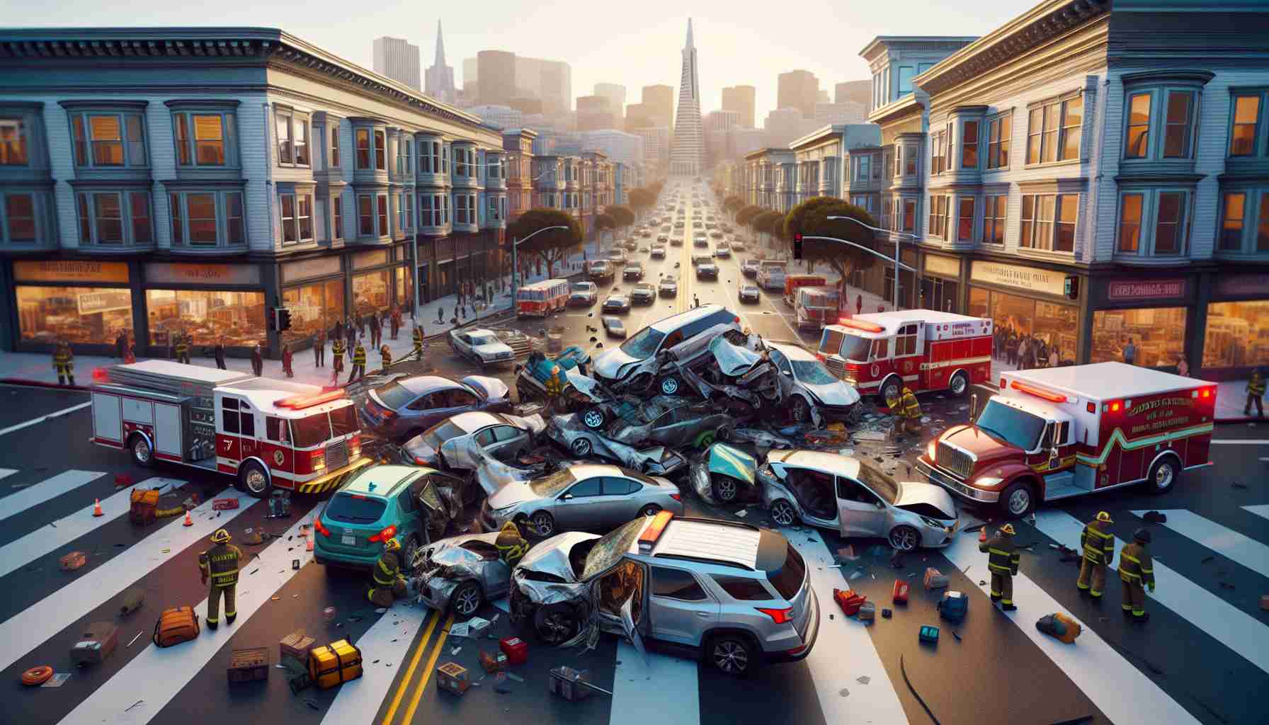 Tragedy Unfolds: 7-Car Pileup Claims Lives in San Francisco