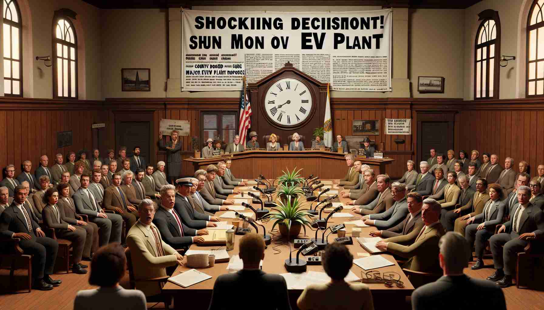 Shocking Decision! County Board Shuns Major EV Plant