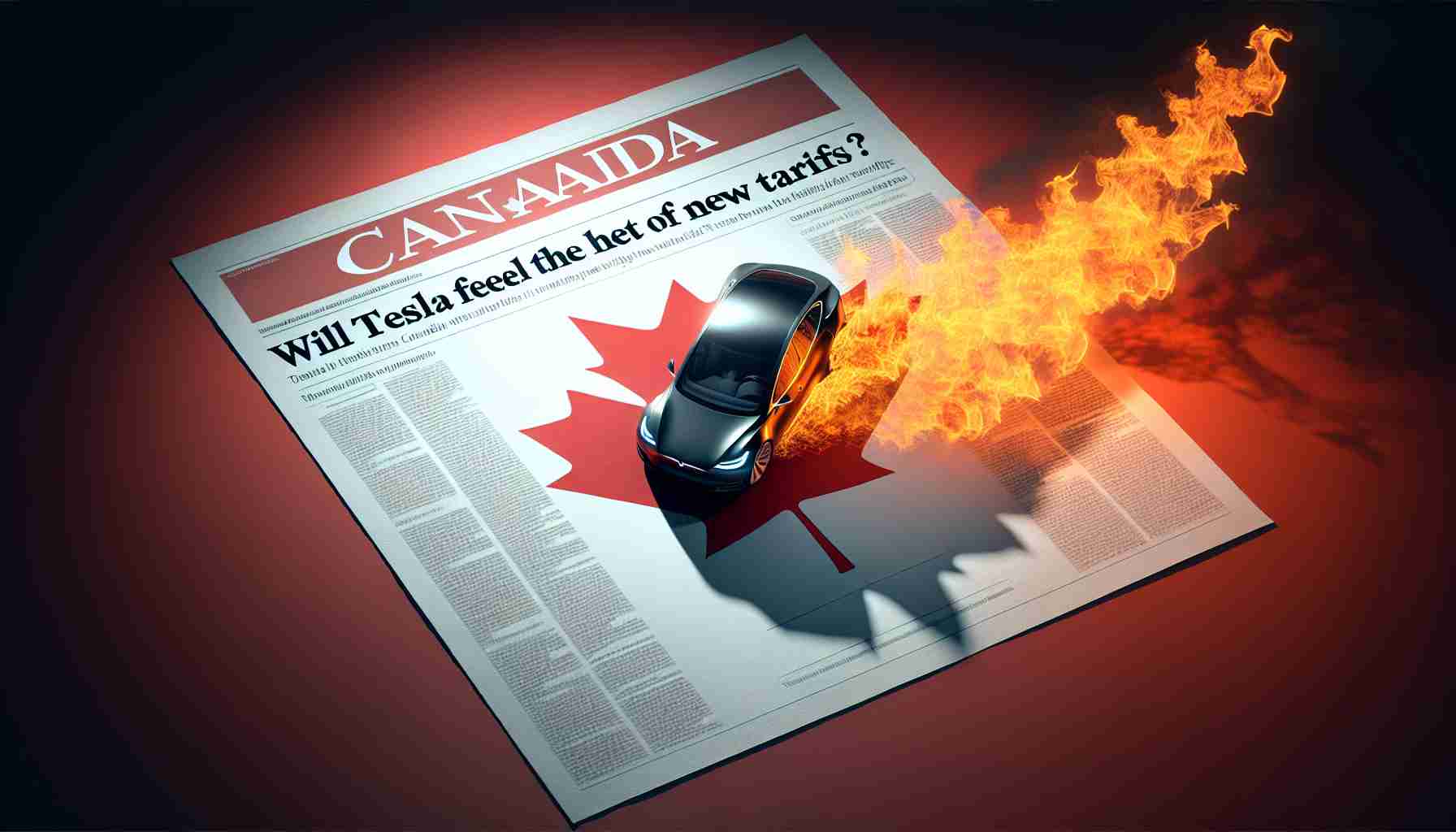 Canada's Fiery Response: Will Tesla Feel the Heat of New Tariffs?