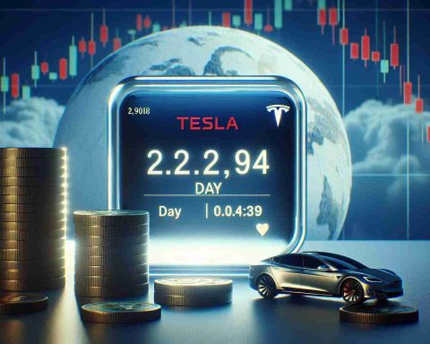 A high-definition image representing an important day for the stock market. The scene features the date prominently, symbolizing a critical day for Tesla's earnings report. Details that investors should be aware of are subtly hinted at in the backdrop, presenting potential implications for the stock's future.