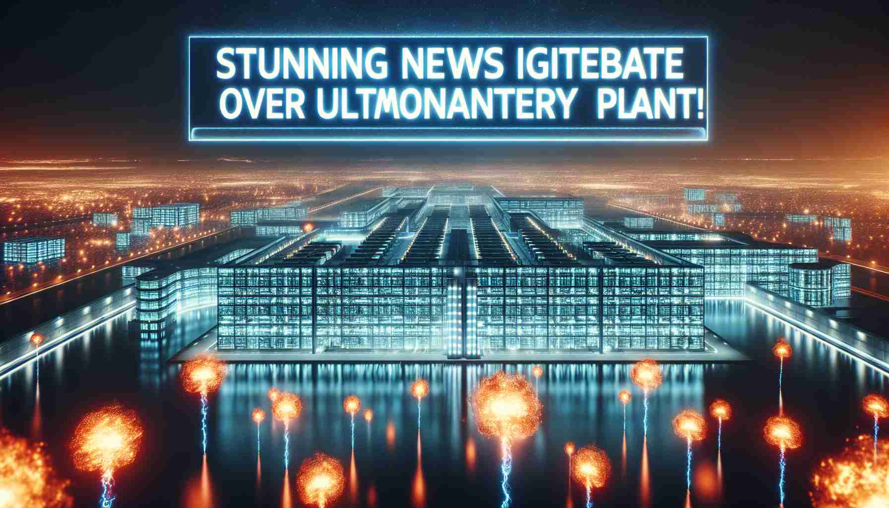 Shocking Message Illuminates Tesla's Gigafactory! The Controversy Explodes.