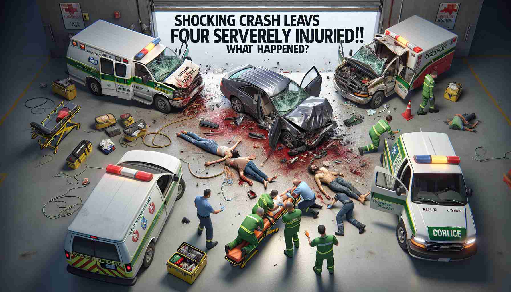 Shocking Crash Leaves Four Severely Injured! What Happened?