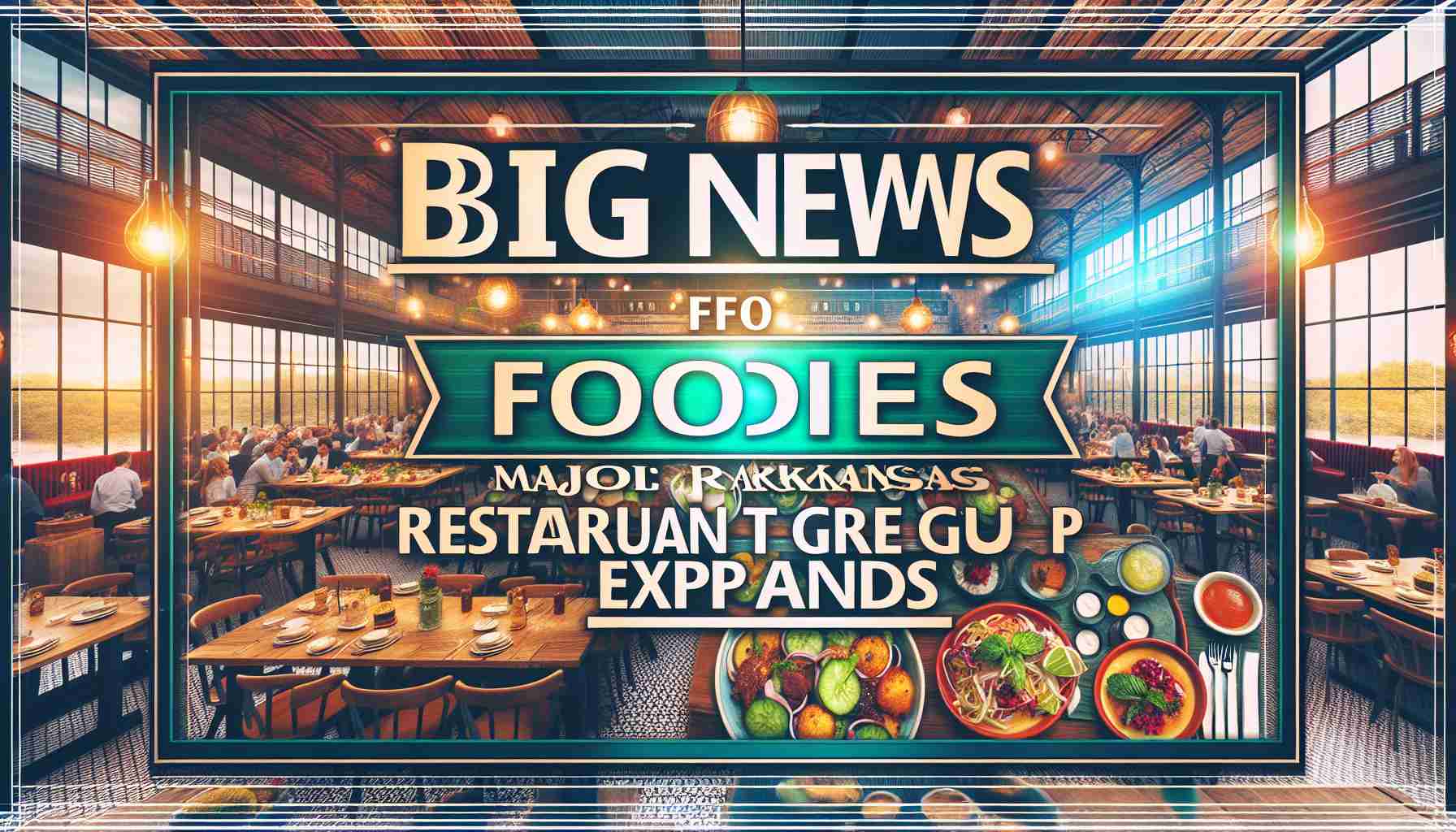 Big News for Foodies: Major Arkansas Restaurant Group Expands!