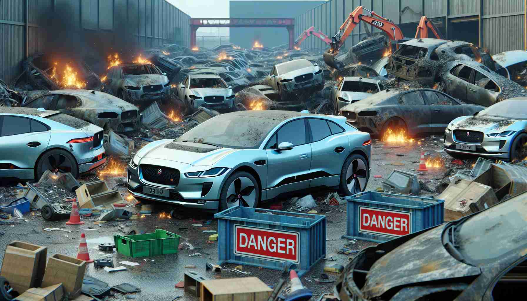 Shocking Discovery: Dozens of Jaguar I-Pace EVs Scrapped Over Fire Risks!